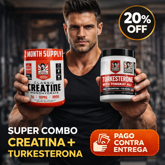 Super combo Creatina mas Turkesterona