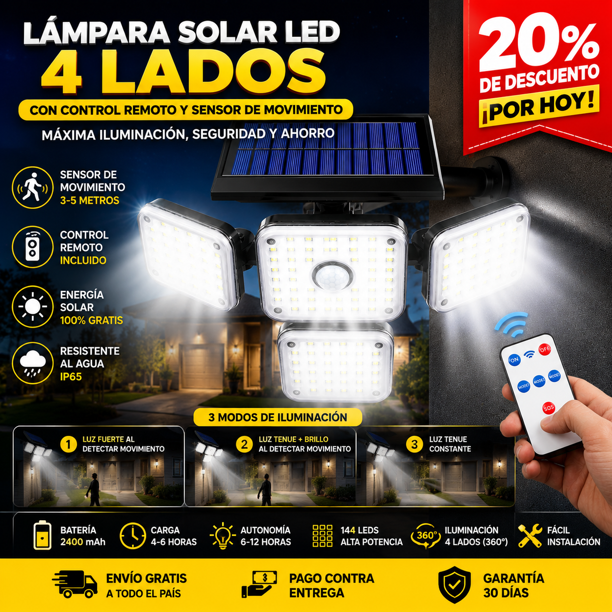 “ILUMINA TU HOGAR SIN PAGAR ELECTRICIDAD”