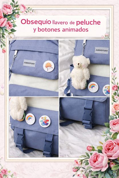 🧳 5 Funciones. 1 Solo Kit. Todo lo Que Necesitas para Viajar y Trabajar.