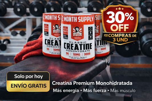 “Resultados Reales en el Gym – Creatina de Alta Pureza para Hombres” * 3 Und