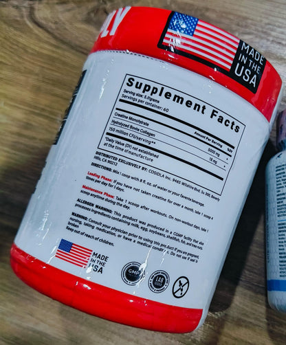 “Resultados Reales en el Gym – Creatina de Alta Pureza para Hombres” * 2 UNd